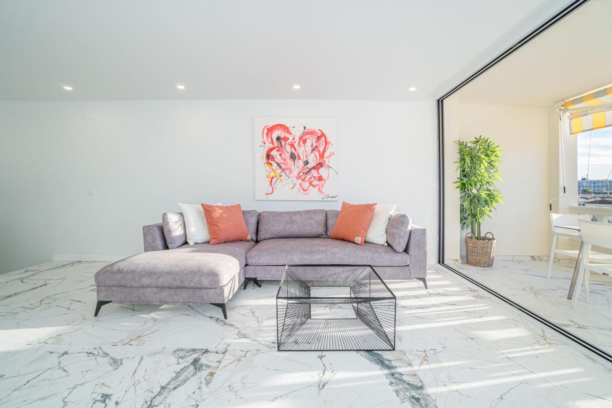 Moderno Apartamento Frente Al Canal Con Terrazas Apartment Empuriabrava Exterior foto